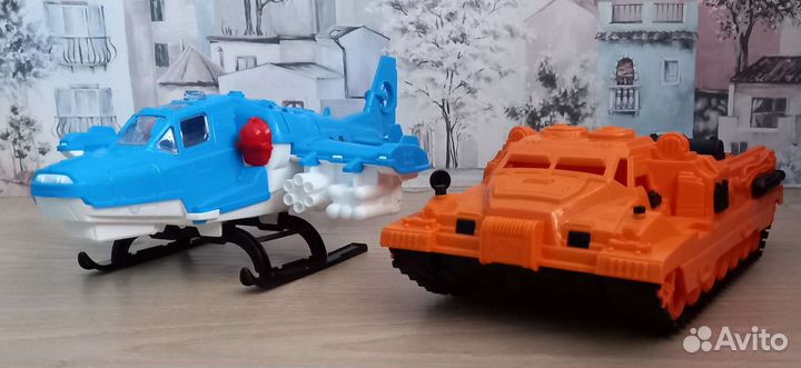 Вертолёт и вездеход