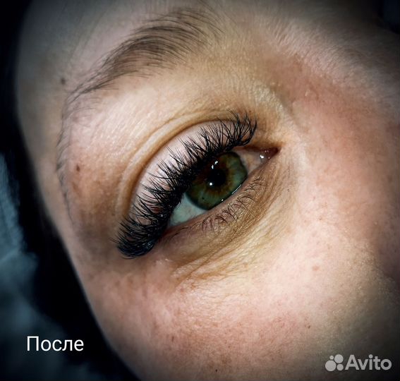 Наращивание ресниц на дому