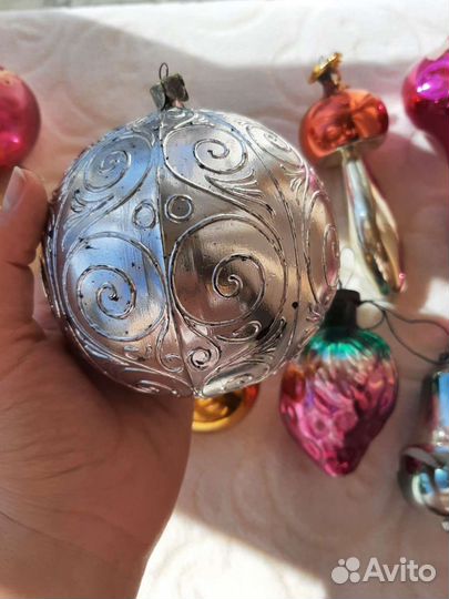 Пакетом Ёлочные игрушки СССР