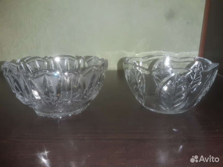 Хрустальная ваза