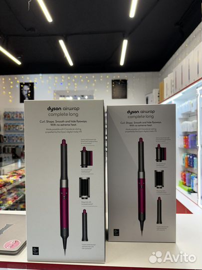 Стайлер dyson airwrap long