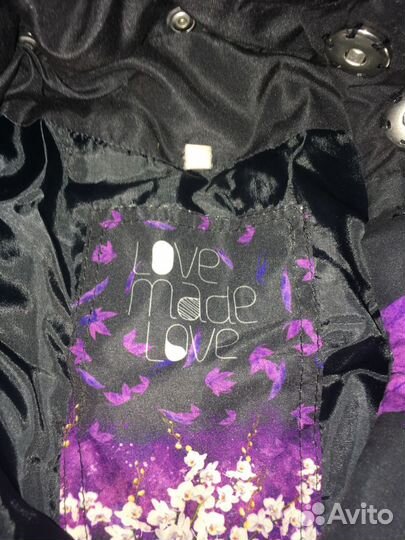 Пальто для девочки Love madelove