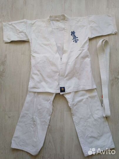 Кимоно киокушинкай на 7-8 лет