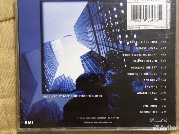 Cd диск. Deep Purple