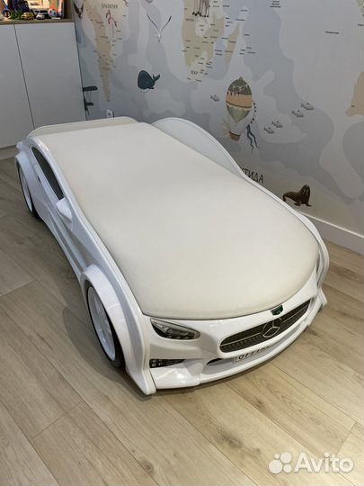 Кровать машина mercedes