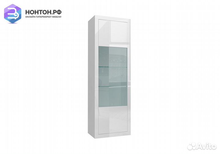 Витрина Спайс белый