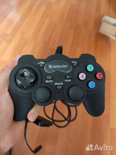 Геймпад Defender game racer turbo rs3