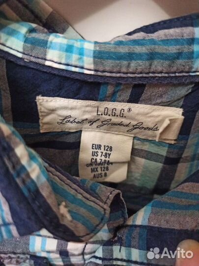 Рубашка 7-8 лет