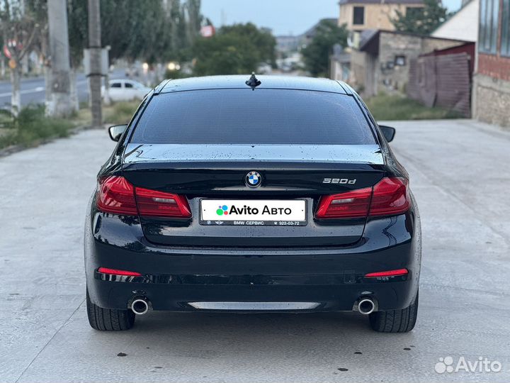 BMW 5 серия 2.0 AT, 2017, 210 500 км
