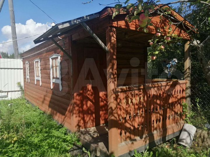 Дом 28 м² на участке 10 сот.