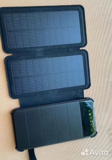 Power bank повербанк на солнечной батарее 10000Мач