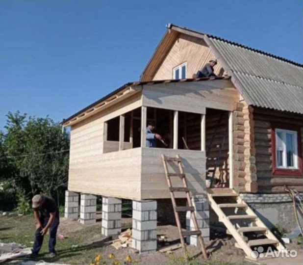 Ремонт старых домов и крыши