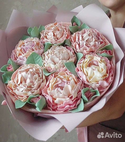 Букет из шоколадных цветов