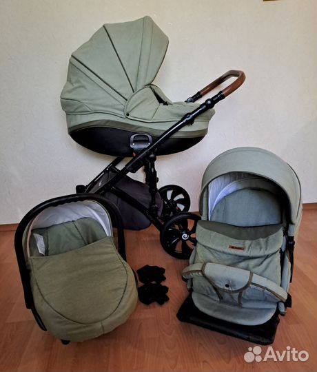Коляска 3 в 1 tutis mimi style