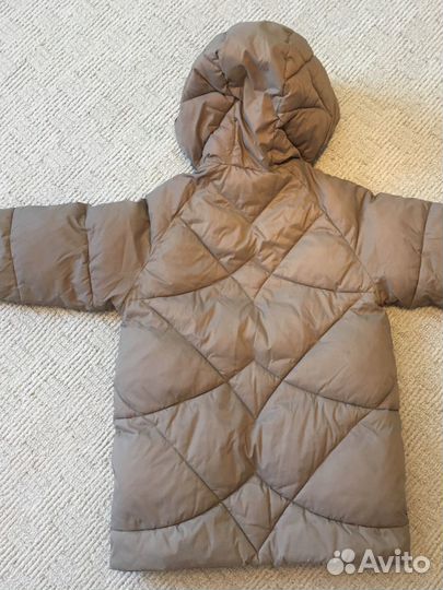 Куртка пуховик для девочки 140