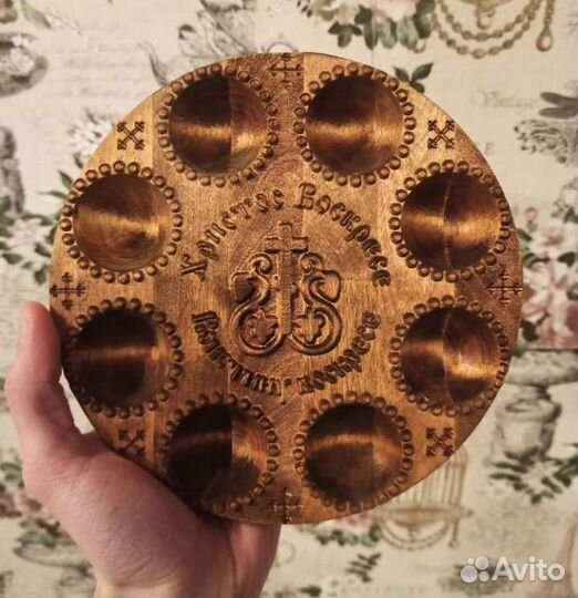 Подставка под яйца пасхальная