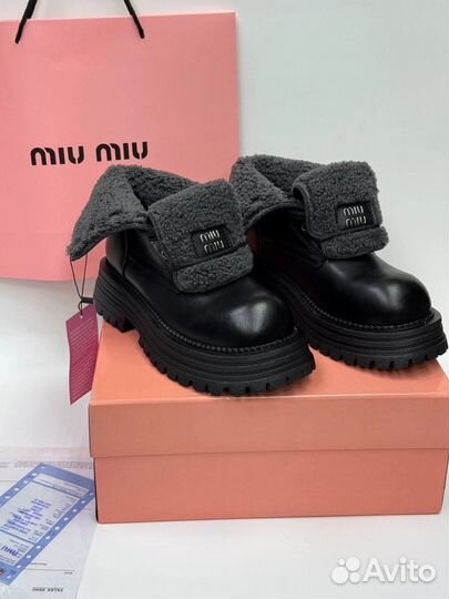 Ботинки зимние Miu Miu