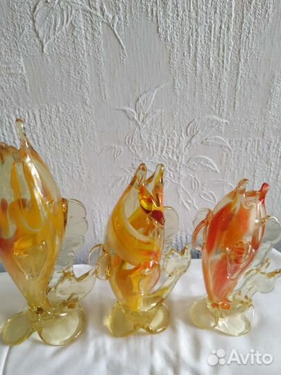 Рыбки статуйки