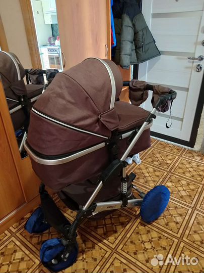 Коляска трансформер 2 в 1 бу