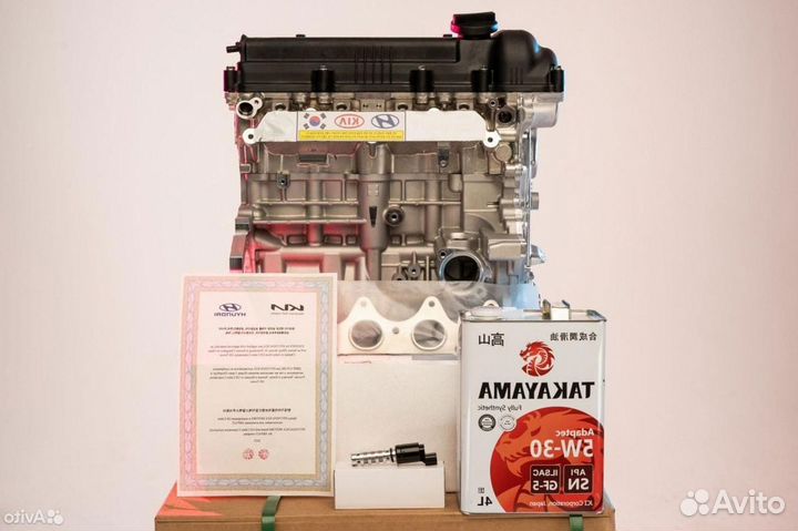 Двигатель Kia Ceed, Rio, Solaris G4FC 1.6