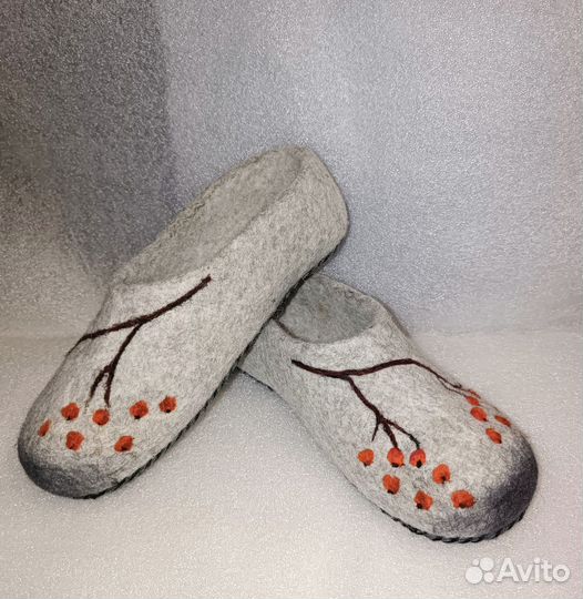 Тапочки войлочные