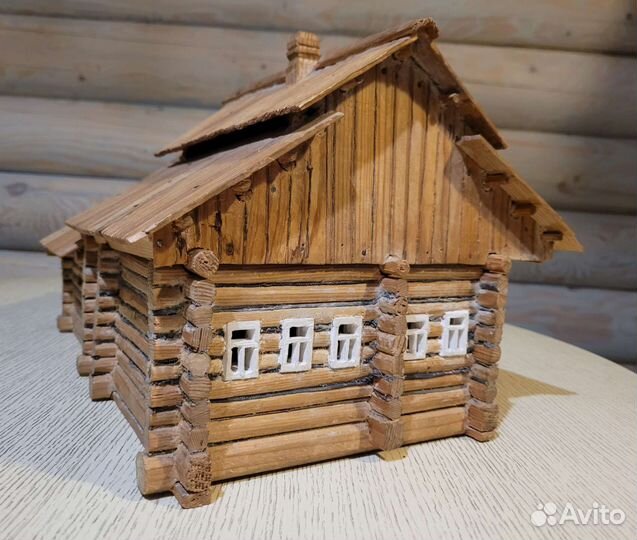 Макет русской избы