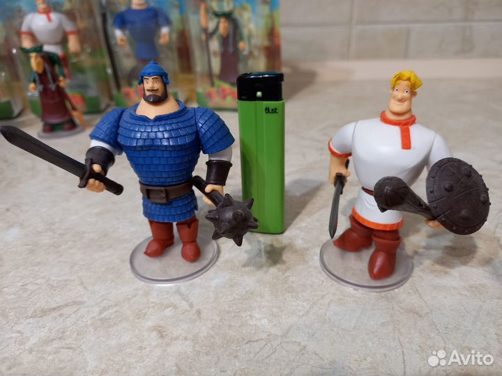 3 богатыря игрушки