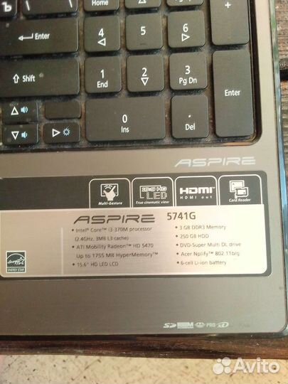 Надёжный и быстрый ноутбук acer