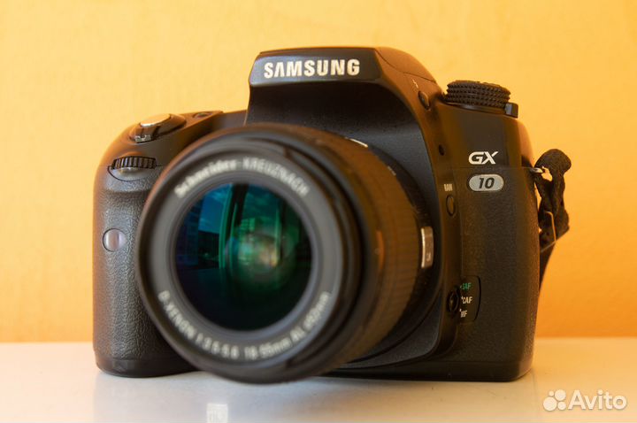 Зеркальный фотоаппарат Samsung GX10 нюанс