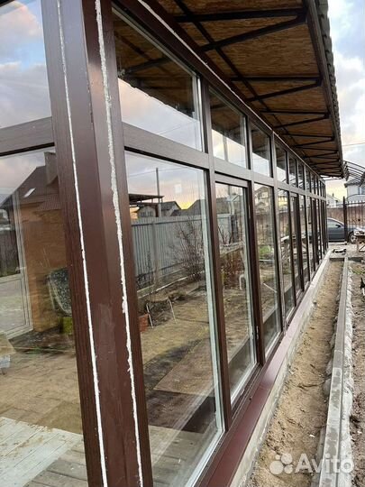 Окна на веранду