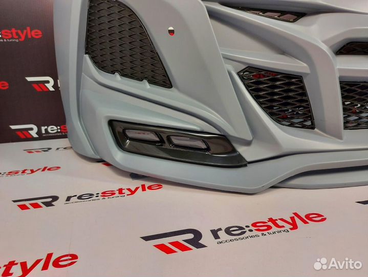 Бампер (обвес) Toyota Camry 70 Новый стиль S1676