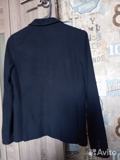 Пиджак школьный для мальчика синий, 10-12 лет
