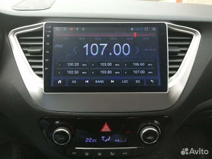 Магнитола для Hyundai Solaris 2017-19