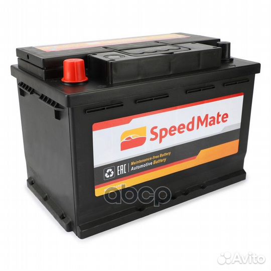 АКБ speedmate Excell 12V 74Ah 6600A 278x175x190