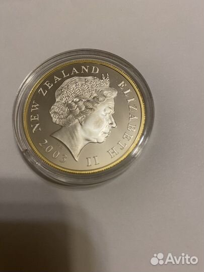 Монета серебро Lorb of the Rings 2003