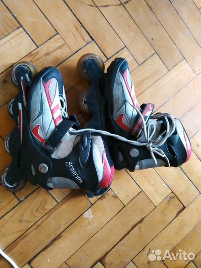 Коньки роликовые