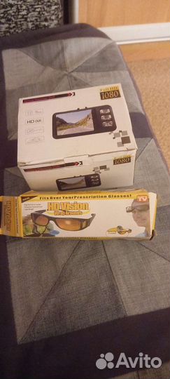 Видеорегистратор и очки антифара