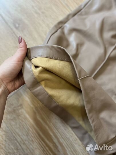 Шорты женские кожаные