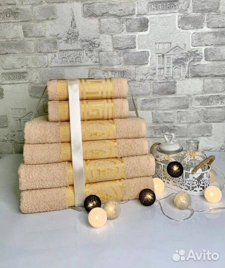 Махровые полотенца новые