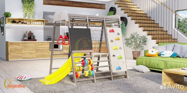 Новый детский спортивный комплекс для дома