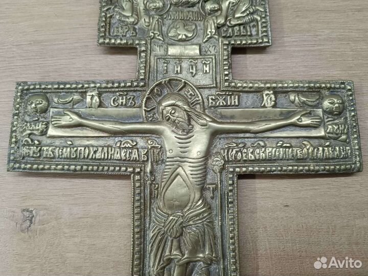 Крест распятие царская Россия. Оригинал