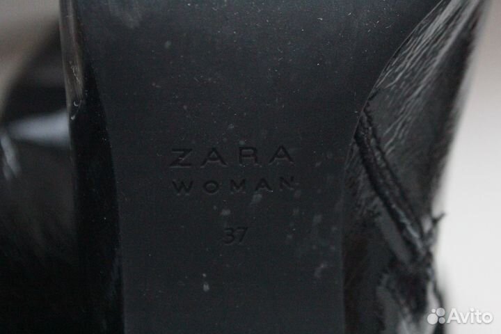 Ботильоны zara размер 37