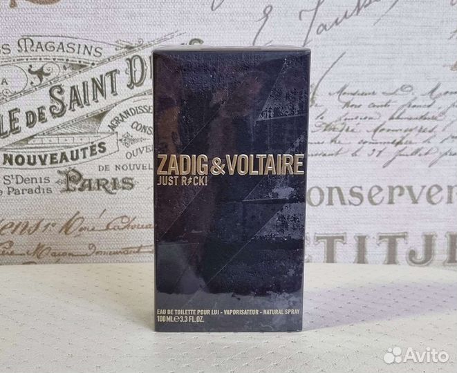 Новый Zadig&voltaire Just rock Pour Lui