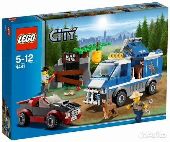 Lego city - 4441 Фургон для полицейских собак