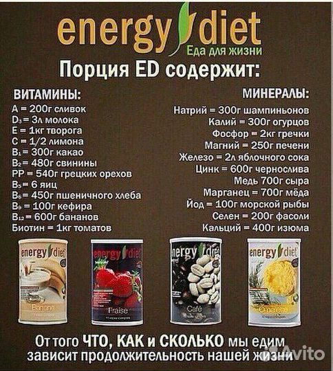 Energy diet