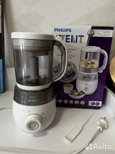 Пароварка блендер philips avent 4 в 1