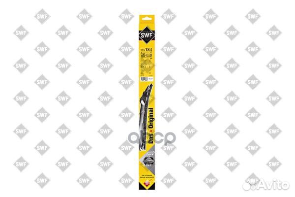 Щетка стеклоочистителя гибридная 600мм 116183 Swf