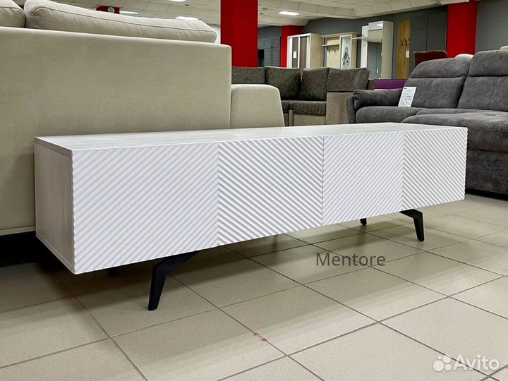 Тумба тв Bravo белая