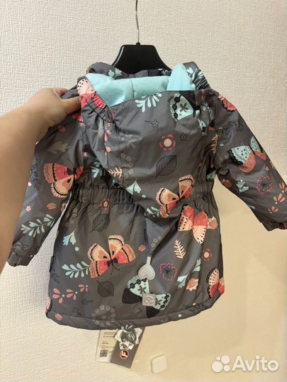 Куртка демисезонная для девочки crockid 86 92
