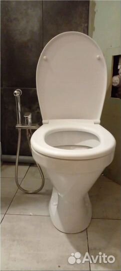 Установка унитаза